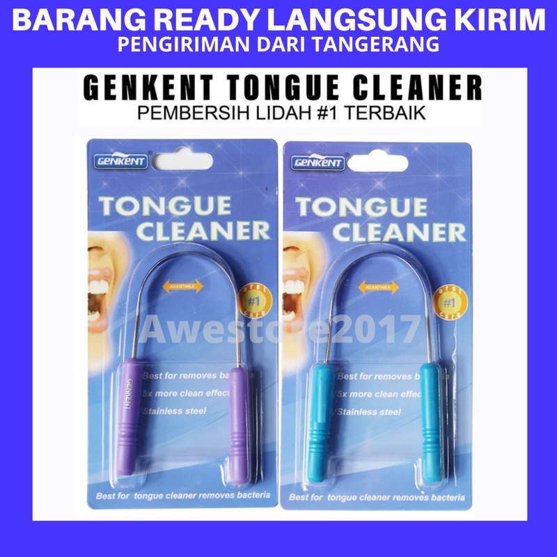 Alat Pembersih Lidah Genkent Tongue Cleaner Scrapper