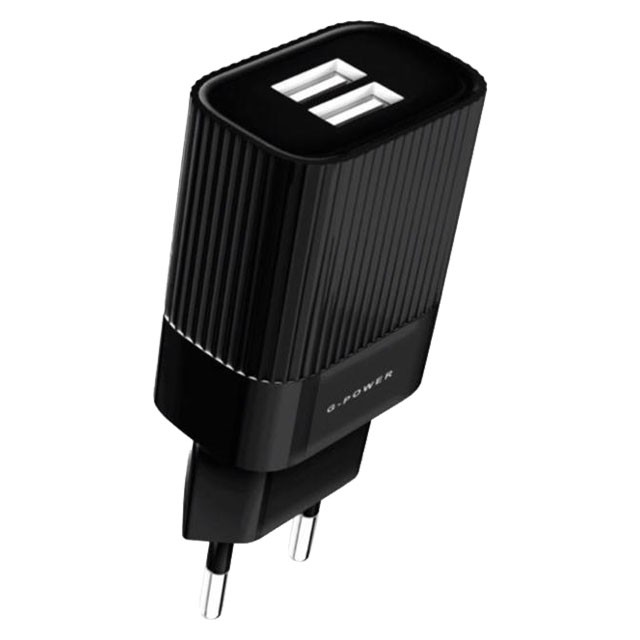 GPOWER Fast Charger A3T with 2 USB 2.4A Output &amp; Fast Charging Performance