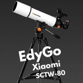 Teropong Bintang Space Astronomical 80mm Celestron Telescope SCTW-80 Xiaomi