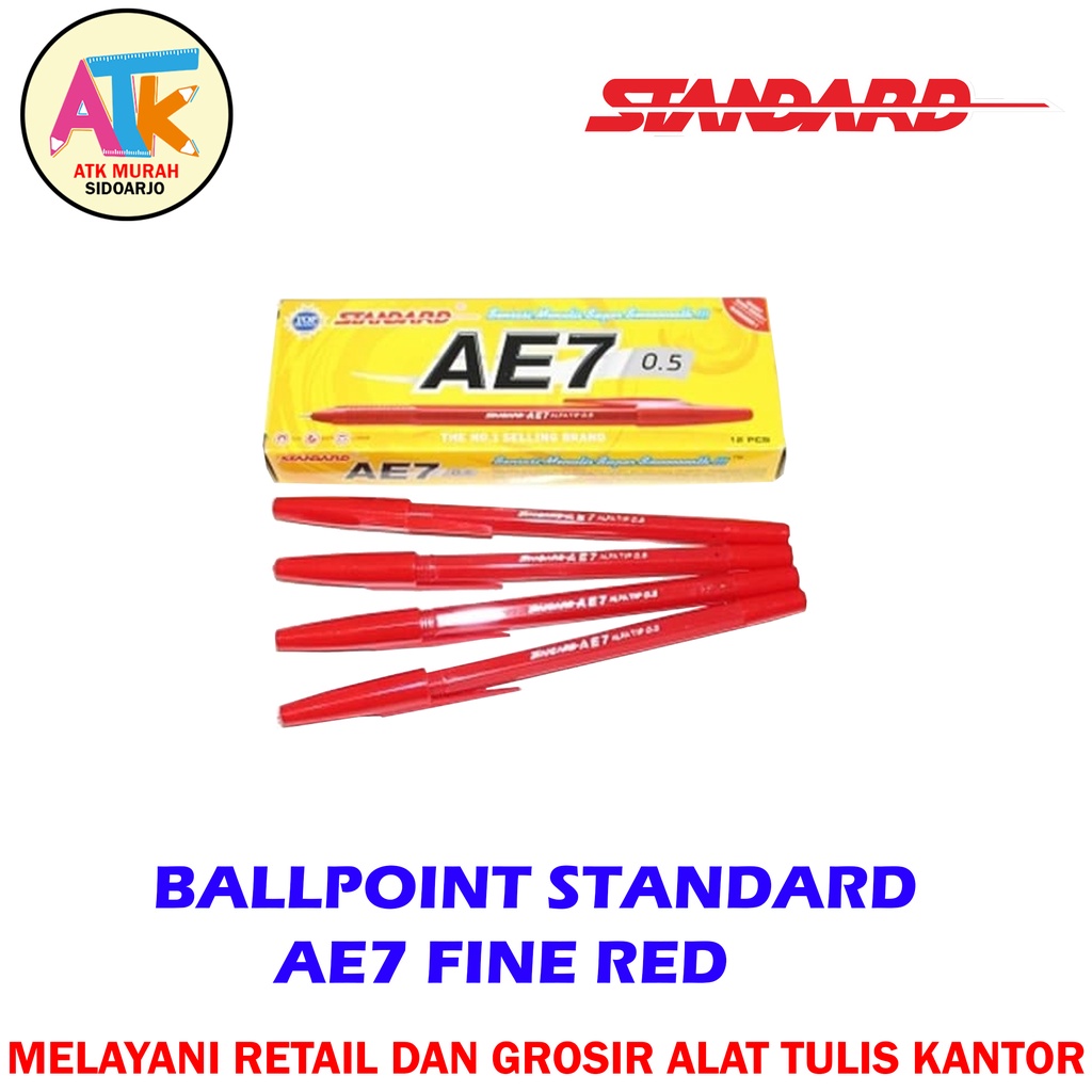 

Bolpoin Standard AE7 Fine Red