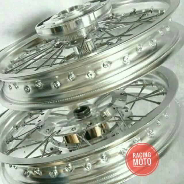 VELG JARI-JARI TROMOL SEPAKET MOTOR YAMAHA N MAX VELG RING 14 LEBAR 185-215 PLUS STEL VELG KOMPLIT
