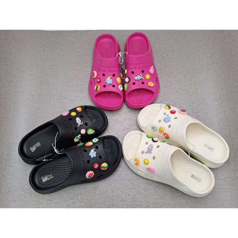 Sandal balance / sandal wedges slide candy