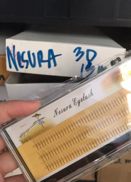 NESURA 2D 3D 4D 5D 6D 10D EYELASH EXTENSION / RUSSIAN EYELASH bulu mata NESURA / MEIANA