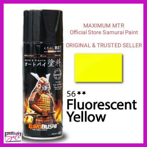 

ACCMOTOR- SAMURAI PAINT/KUNING STABILO-FLUOROSCENT YELLOW-56** -ASLII.