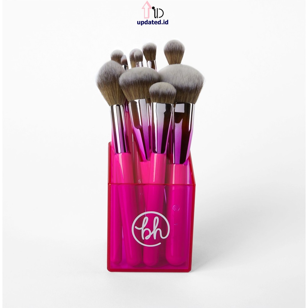 BH Cosmetics Midnight Festival 10 Pcs Brush Set Bonus Brush Holder