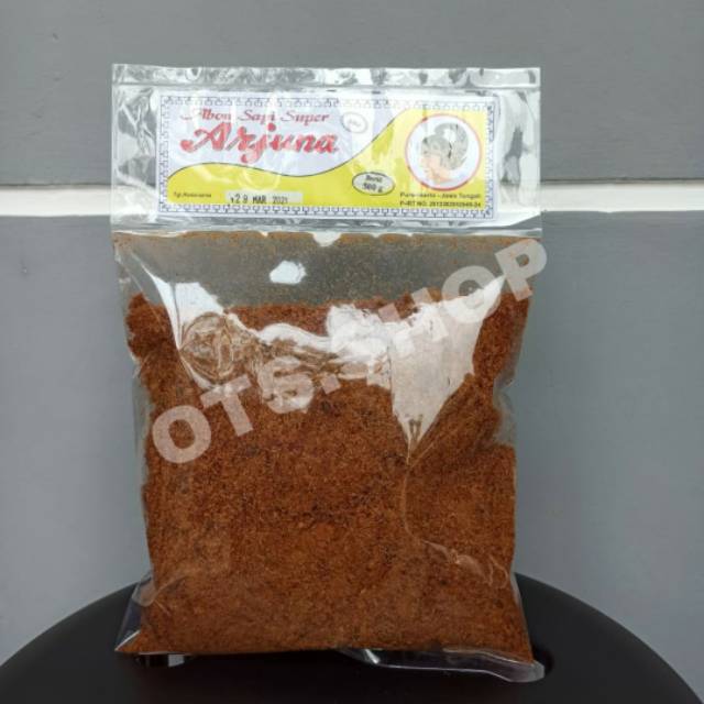 

ARJUNA ABON SAPI SUPER 500 GRAM (KEMASAN PLASTIK)