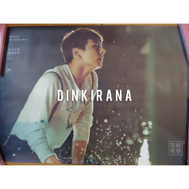 ⚠️NEW⚠️ BTS ALBUM POSTER - HYYH PT. 2 RARE JUNGKOOK TAEHYUNG, WINGS, LY LOVE YOURSELF ANSWER