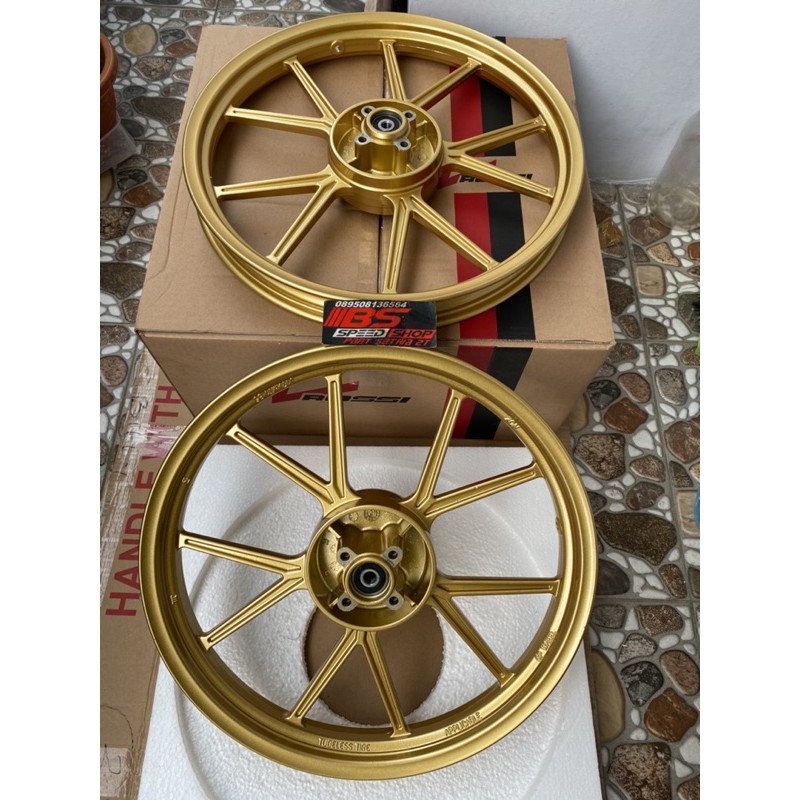 Velg Pelg Noz Gp Wheel GpWheel Vrossi Suzuki Satria 2T Hiu Lumba Double Disk