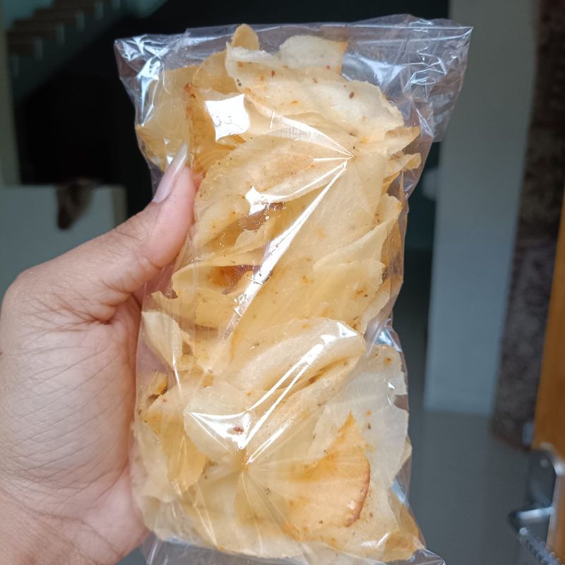 

KERIPIK SINGKONG ASIN PEDAS