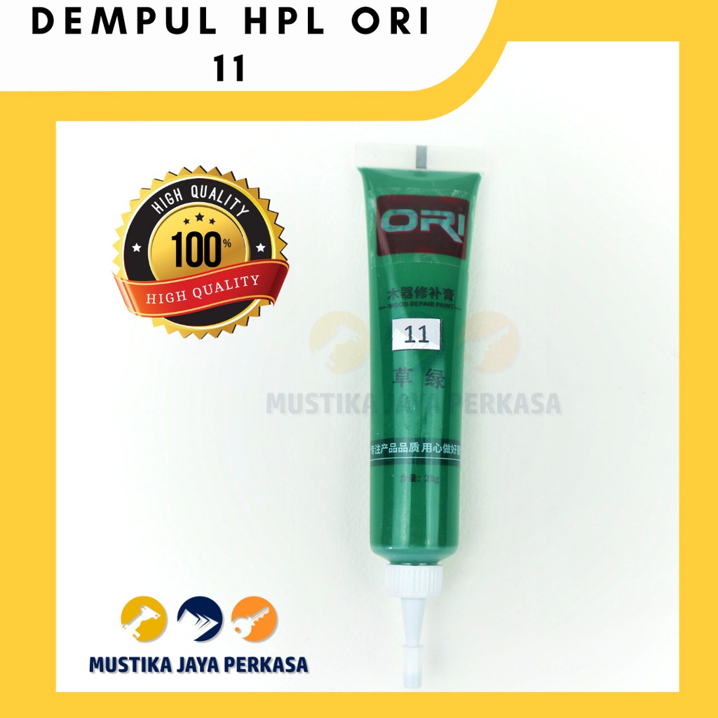 Dempul Tusir Pewarna HPL ORI Pasta Pinggiran Putty