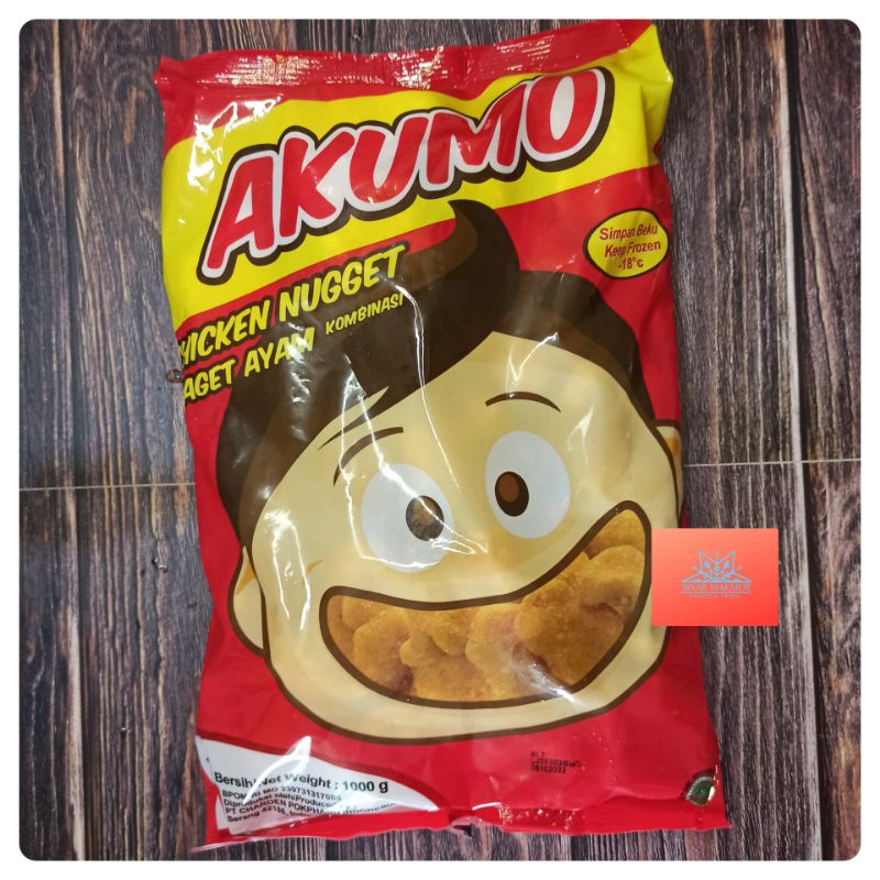 

Akumo Chicken Nugget 1000gr Nuget Ayam 1kg