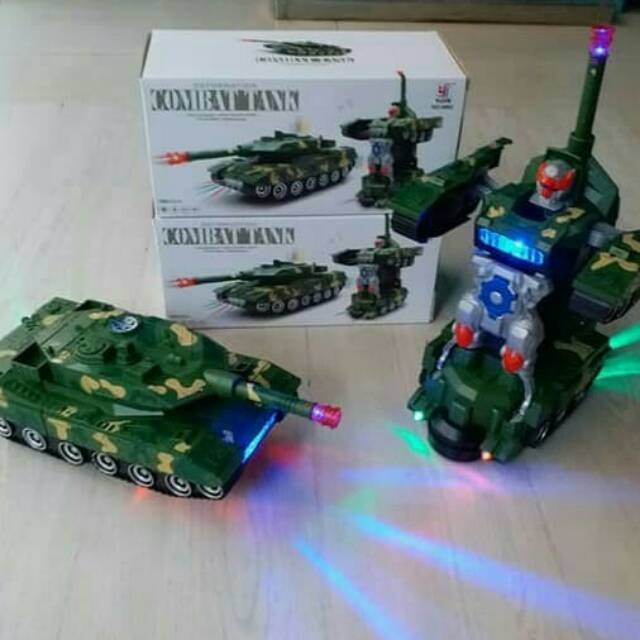 mobil tank robot