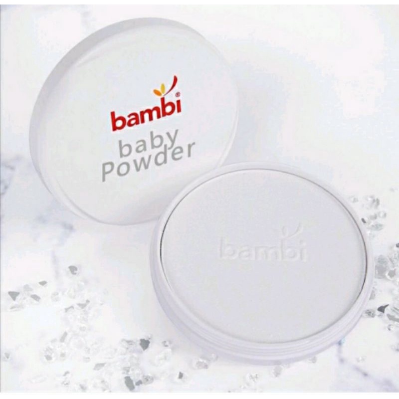 Bambi baby compact powder refill/bedak padat bayi