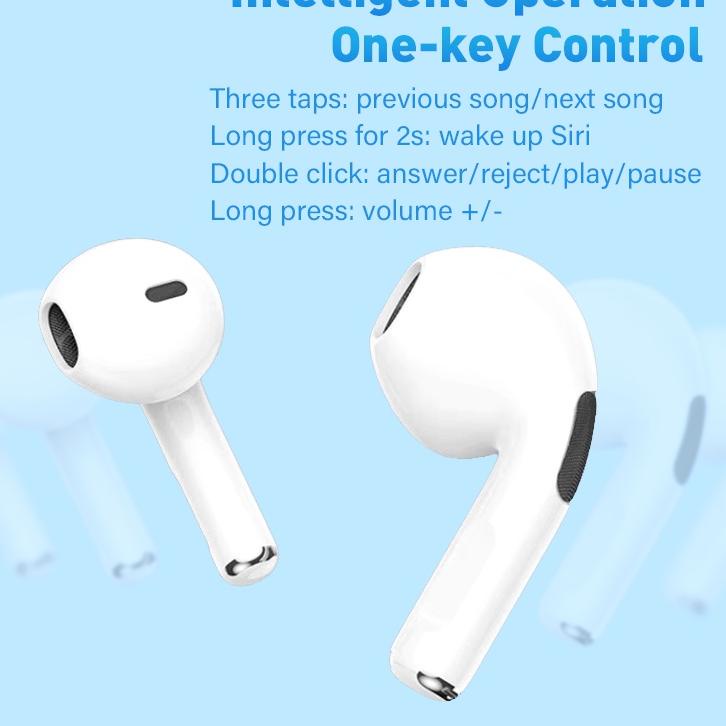 ▲ (NEW) ECLE Pro 4 TWS Earphone Sport Waterproof Headset Bluetooth 5.0 Touch Control HiFi Stereo Cal