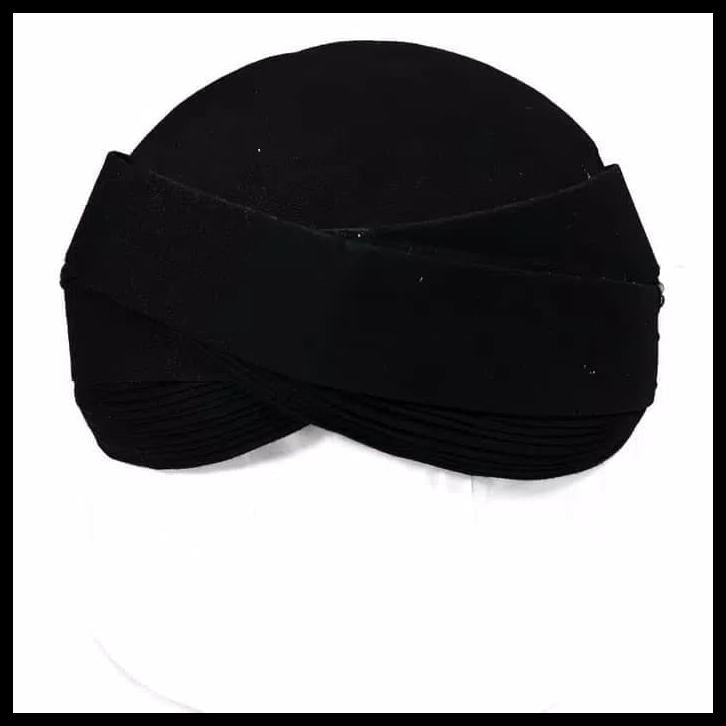 JualJual Blangkon Hitam Polos Model Surakarta Solo Tanpa Koncer Sliwir