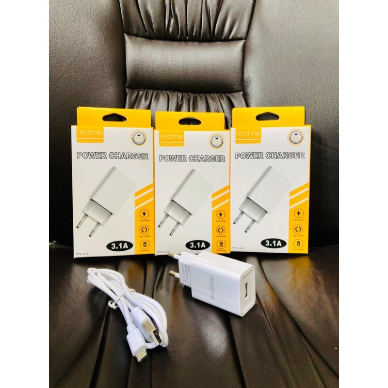 Charger 3A / charger 3A Fast charger  3.1A Realme