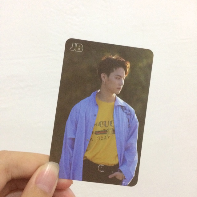 JB JAEBUM PC OFFICIAL 7FOR7 FIRST PRESS