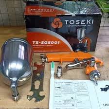 SPRAY GUN F75G TOSEKI JAPAN SPARY GUN TABUNG ATAS F75 TABUNG ATAS SPRAY GUN 400ML TABUNG Spray gun hvlpATAS F75G