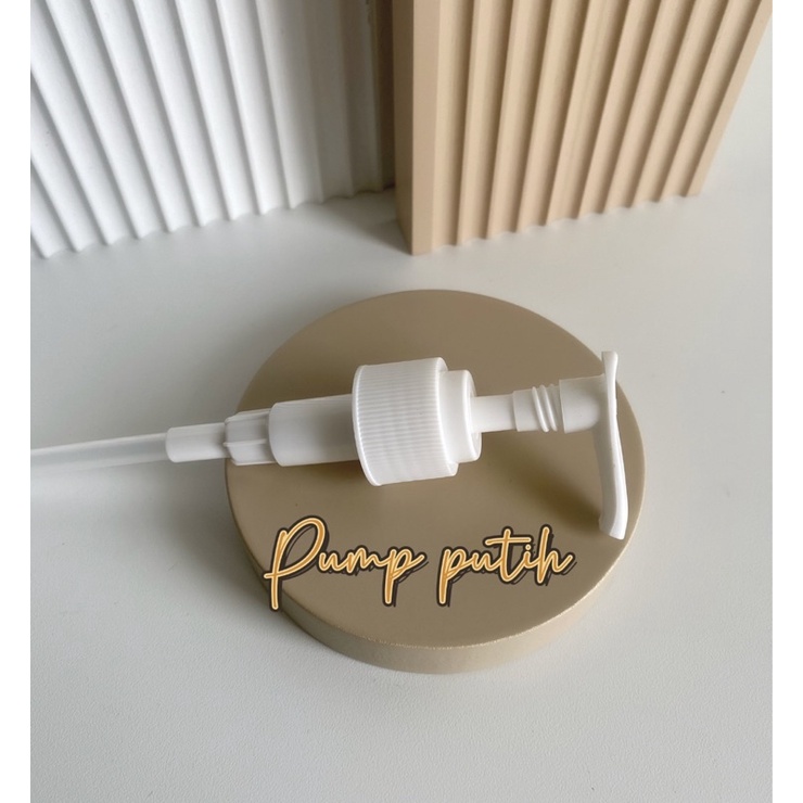 botol HITAM PUTIH 250ml LONG gold chic . aesthetic bottle minimalist refill organizer tempat sabun cair estetik