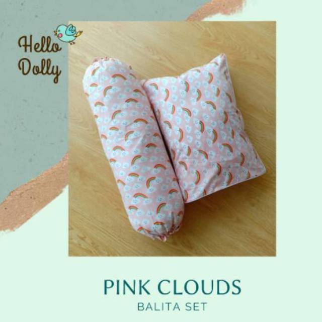 Bantal Guling Anak Balita Set Motif Perempuan - sarung saja