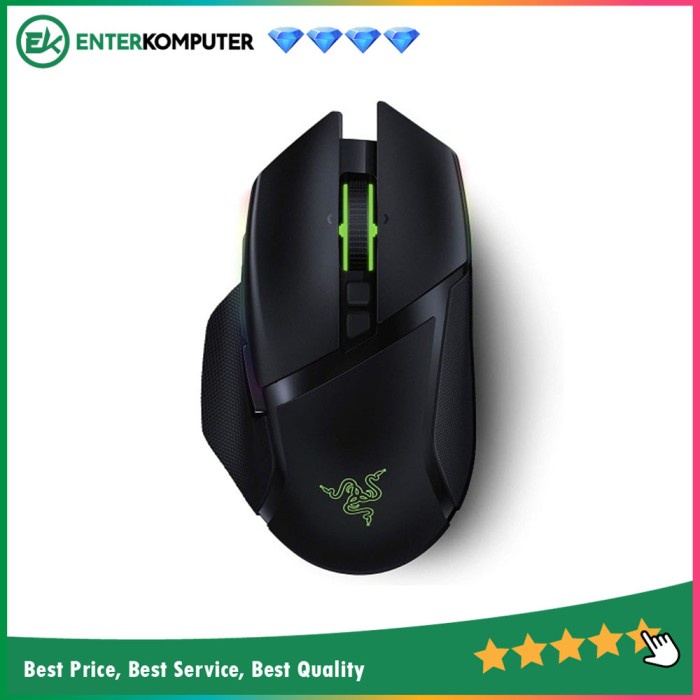 Razer Basilisk Ultimate - Wireless Gaming Mouse with Charging Dock - AP Packaging