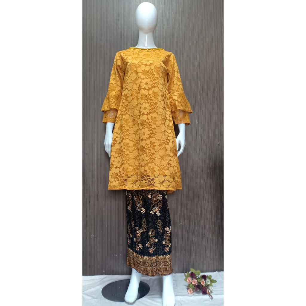 SALE OBRAL KEBAYA TUNIK MUTIARA SET ROK PRISKET RUMAH KEBAYA BANDUNG RUMAH SONGKET BANDUNG