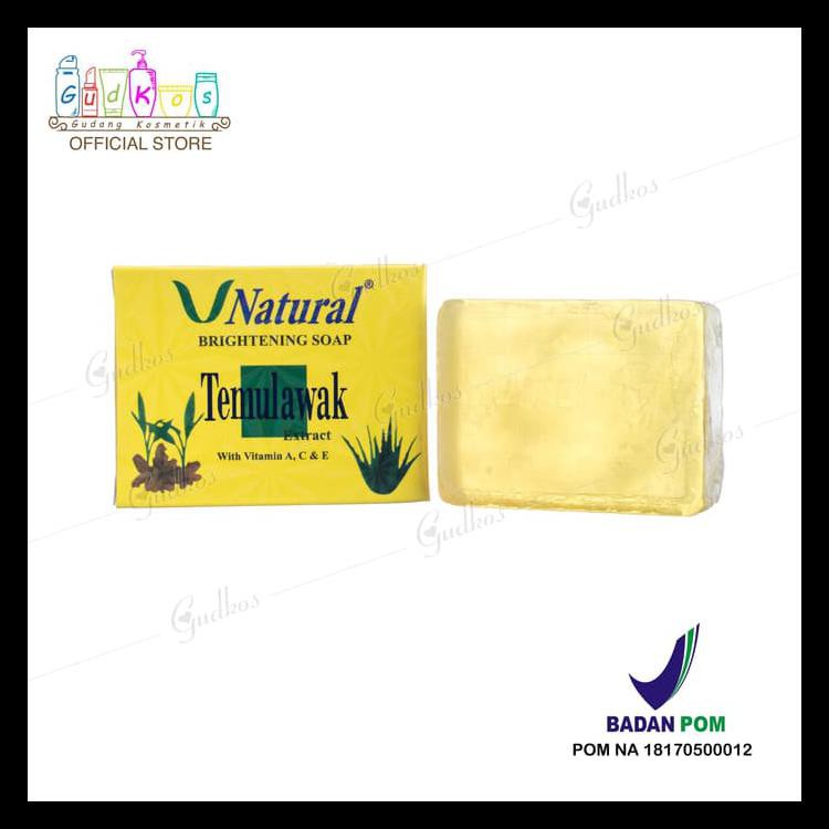 

Sabun Batang Temulawak V Natural Original/ Bpom Kode 965