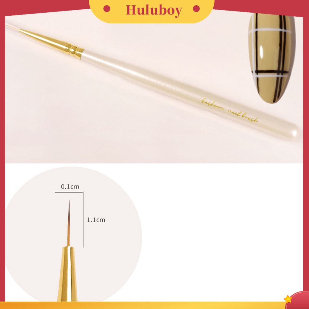 Huluboy Huluboy♡ Pen Brush Lukis Gel Kuku Multifungsi Mudah Digunakan Untuk Manicure