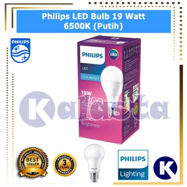 LAMPU LED PHILIPS 19 WATT 19WATT 19W 19 W PUTIH BERGARANSI