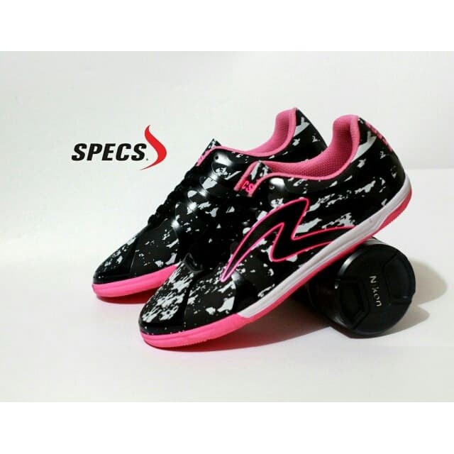 SEPATU FUTSAL PRIA SPECS BARRICADA ULTIMA HITAM PINK zuki store