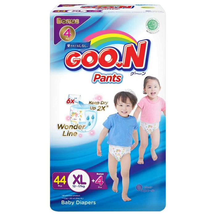 popok bayi diaper bayi Goon Pants M62 M 62 L50 L 50 XL44 XL 44 XXL36 XXL 36