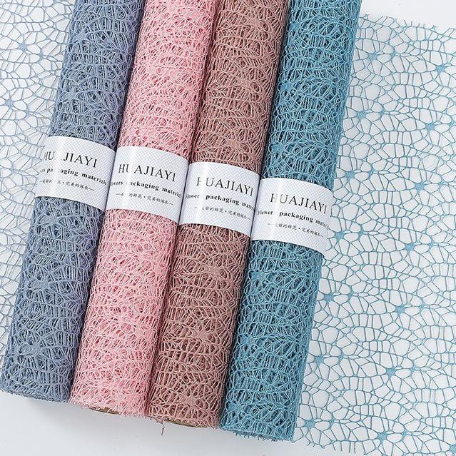 

➢ KOREAN JARING ROLL KERTAS BUKET BUNGA (1 ROLL)/ FLOWER WRAP/ PEMBUNGKUS BUNGA HAND BOUQUET ♜