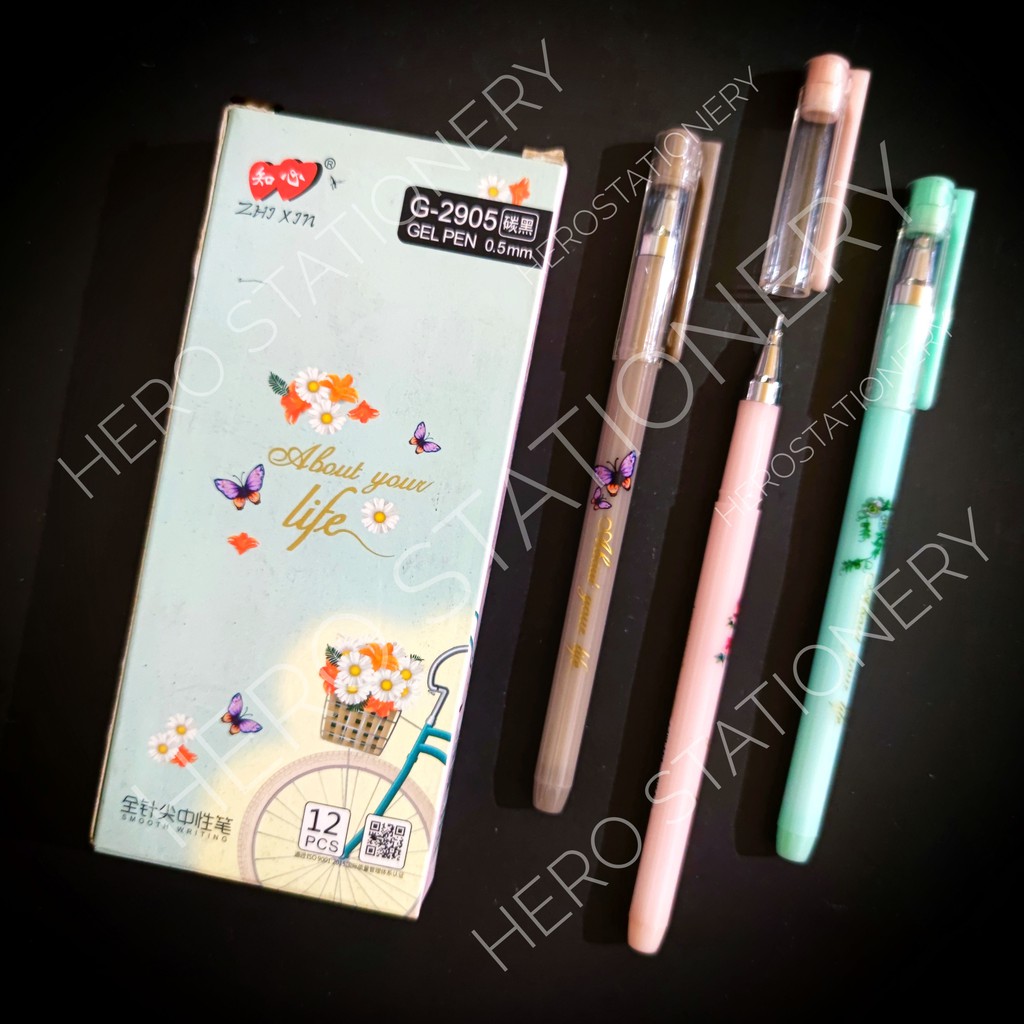 

Pen gel zhixin about your life 0.5 mm G-2905 . 12 unit