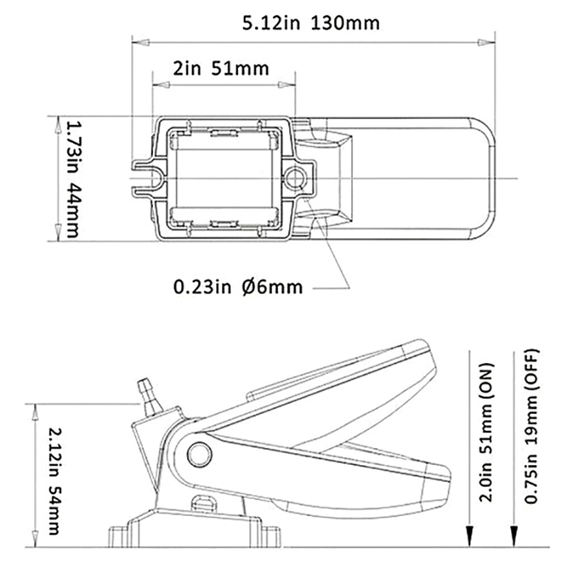 Pompa Air Otomatis 12v 1100GPH Untuk Perahu