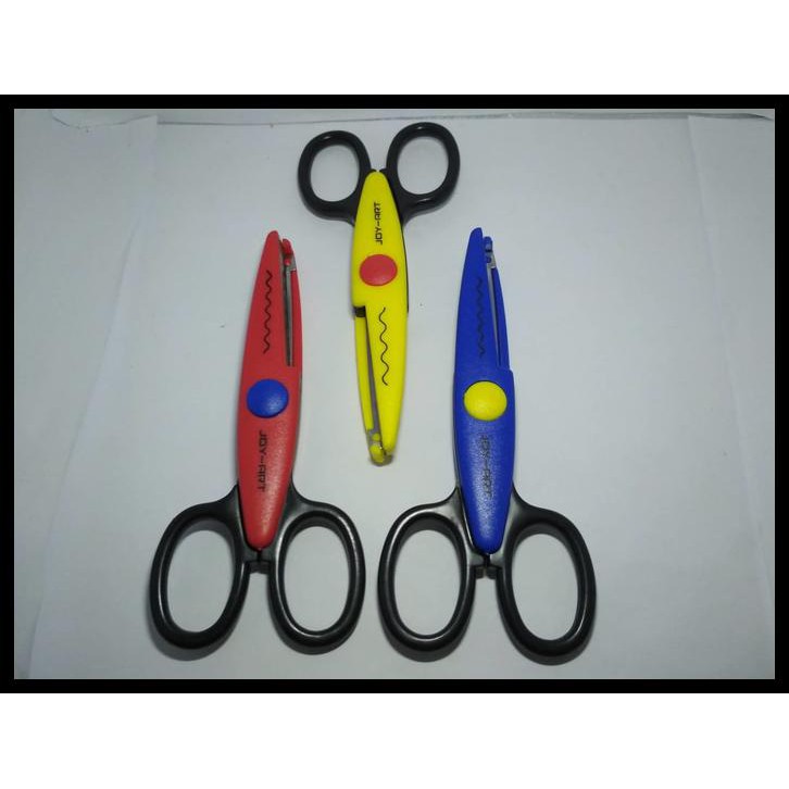 

(New Arrival!!) Gunting Zig Zag Zigzag Gelombang Kerajinan Tangan Craft Set 3Pcs !!