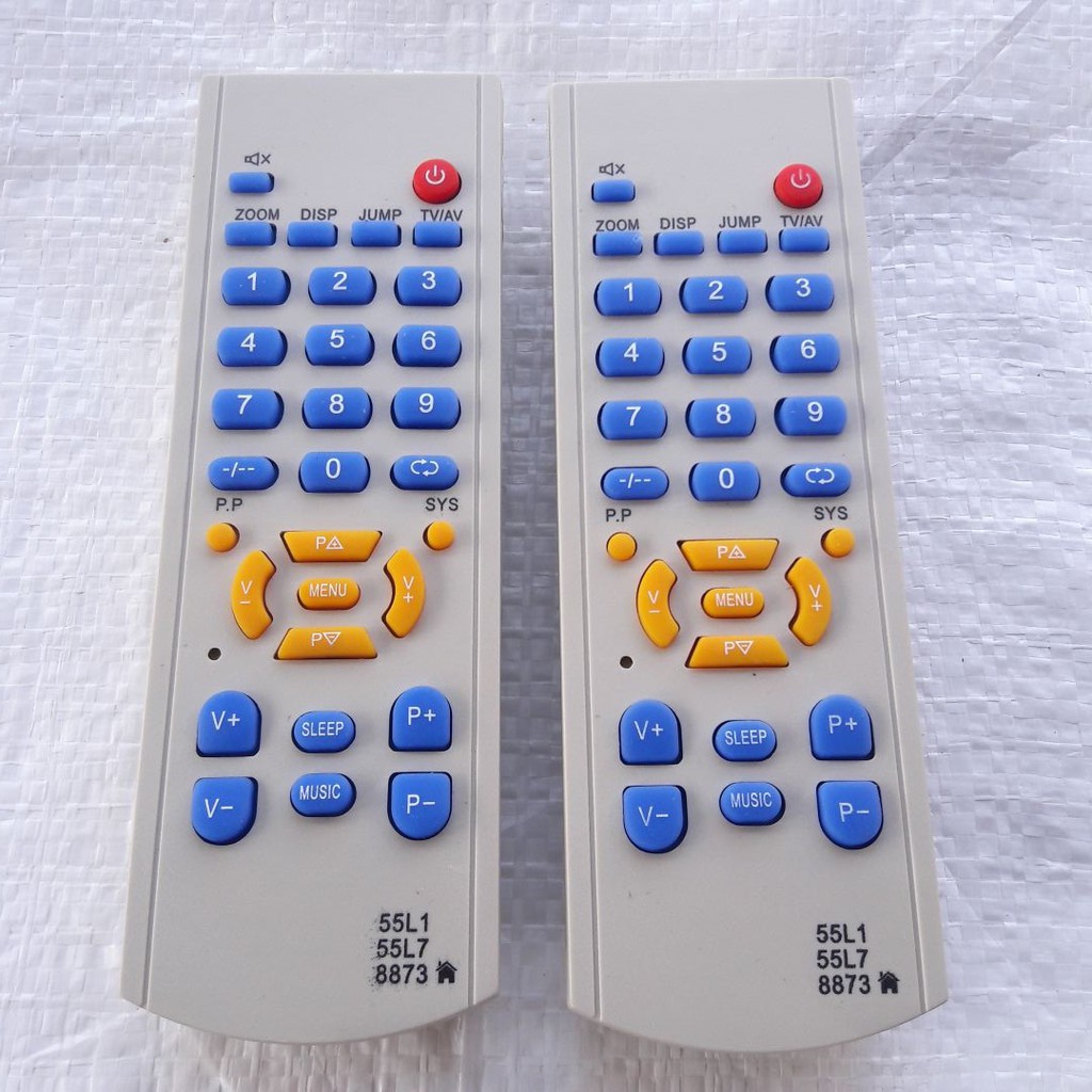 Remot Remote Tv China 55L1/55L7/8873 Multi televisi mesin cina