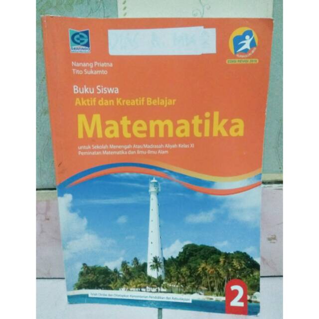 Buku Matematika Peminatan Sma Kelas Xi 11 Grafindo Kurikulum 2013 Shopee Indonesia