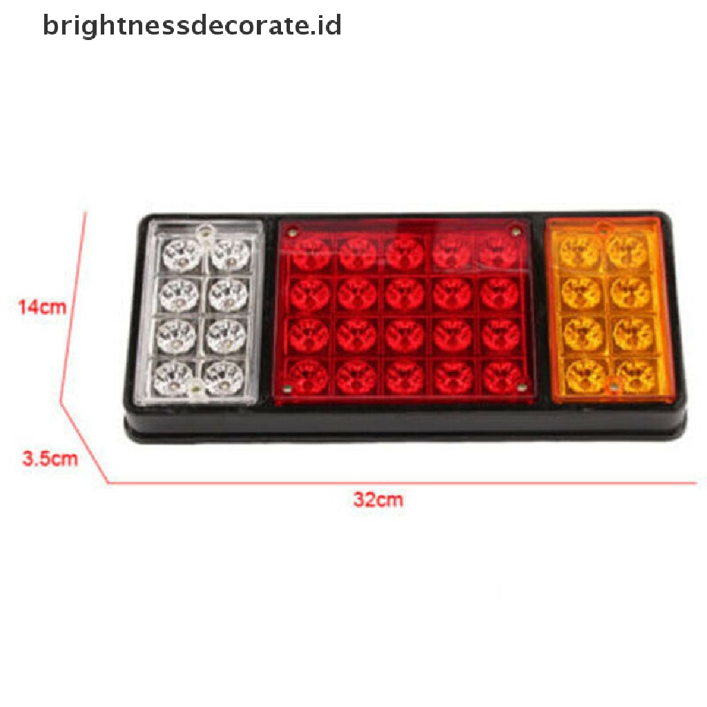 (Birth) Lampu Indikator Rem Belakang 36-led 12v Untuk Truk / Trailer / Van / Caravan