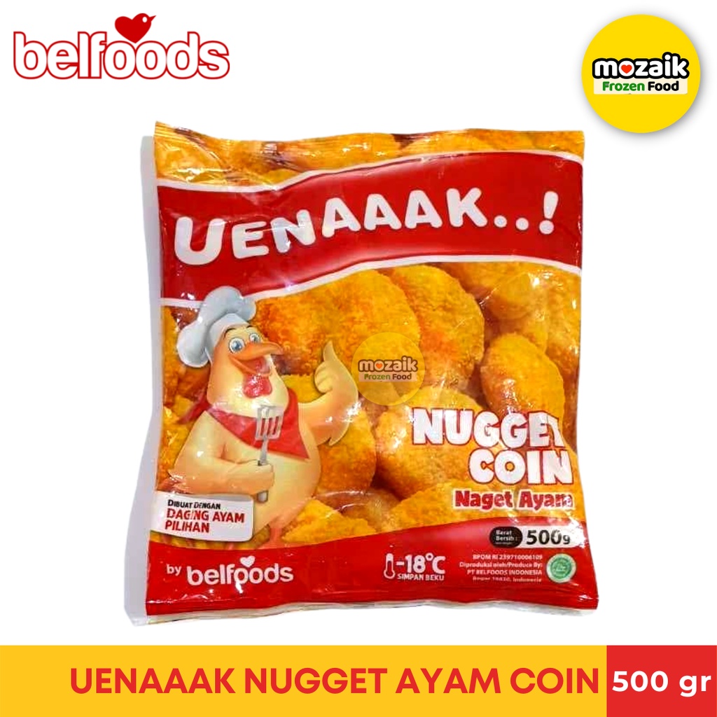 

Belfoods Nugget Ayam Coin Frozen Mart Frozen Food Palembang 500gr
