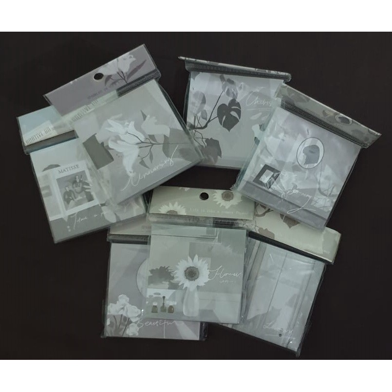 

Black and White Sticky Notes - Stiker Memo Hitam Putih (80 sheet)