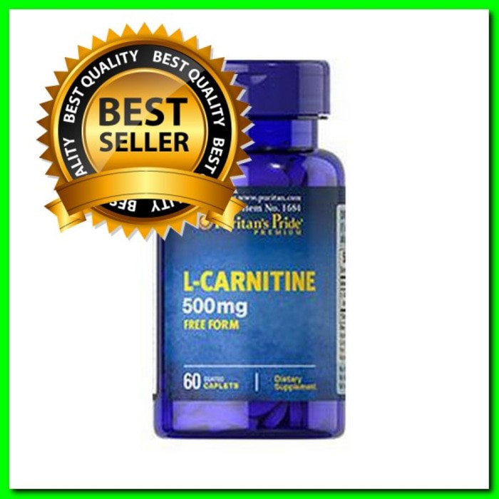 L-CARNITINE 500 mg - PEMBAKAR LEMAK-PURITAN USA