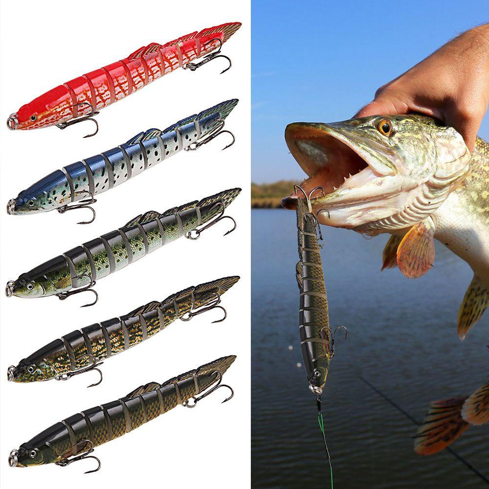Preva Multi Jointed Lure 13.3cm 21.5g Perlengkapan Ikan Luya Aksesoris Artificial Lure