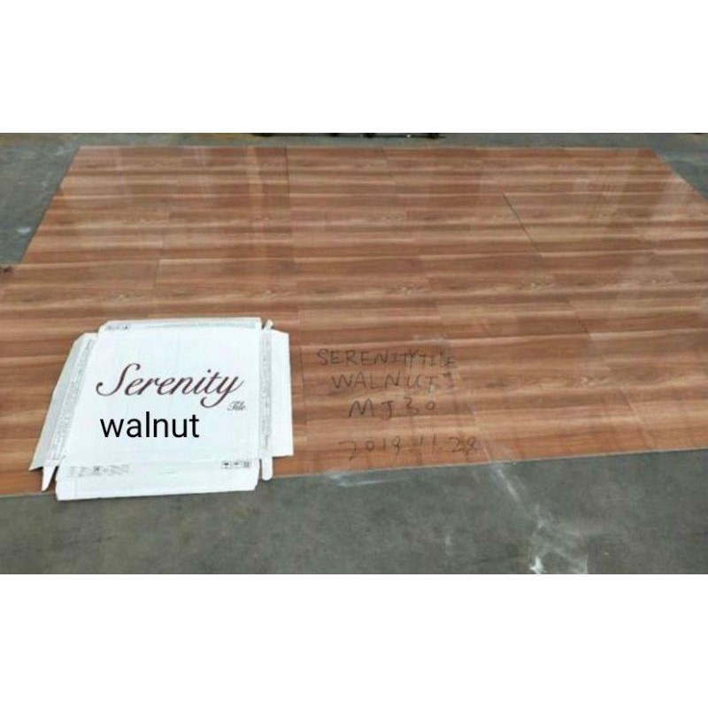  Granit  60x60 Motif  Kayu  Glossy  Walnut Shopee Indonesia