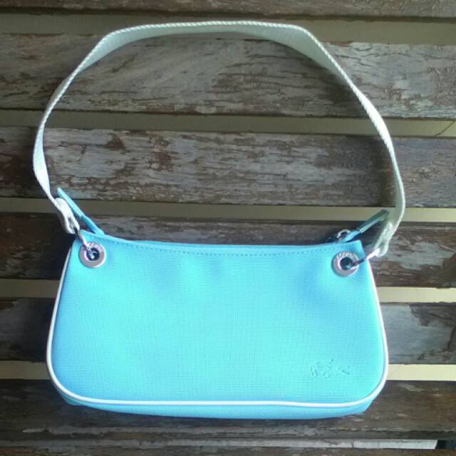 Lacoste Blue Mini Hand Bag