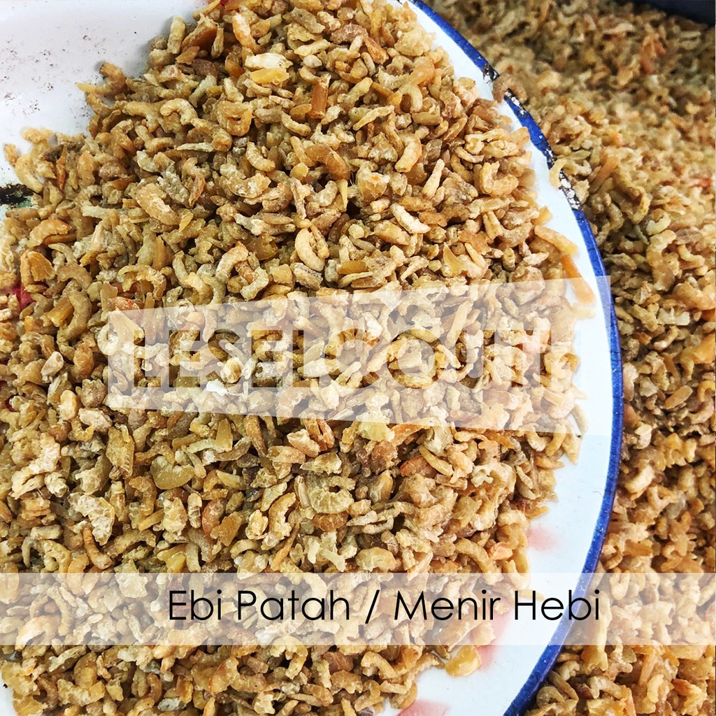 

Ebi Patah / Menir Hebi / Ebi Patah Menir 250 gram