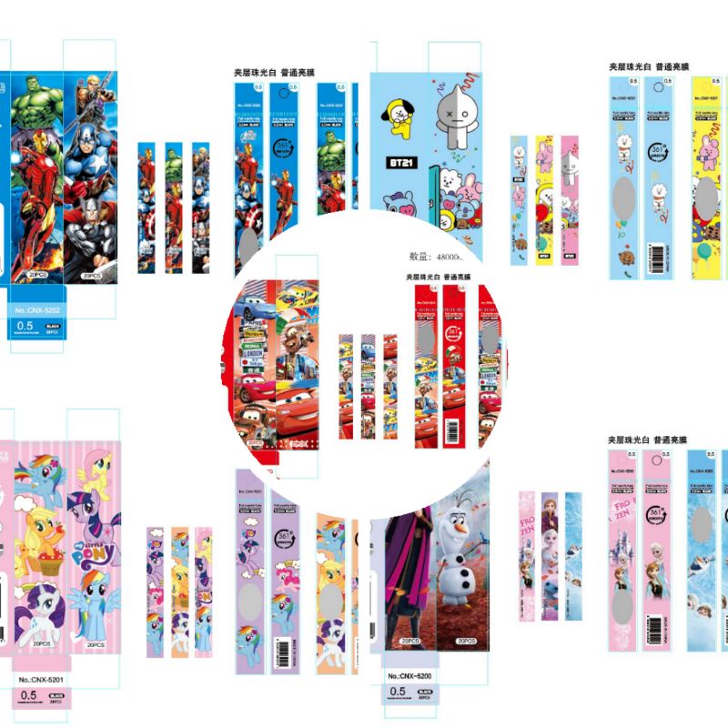 

Refiil Gel Pen 0.5 isi 20 Pcs/ isi ulang Gel pen