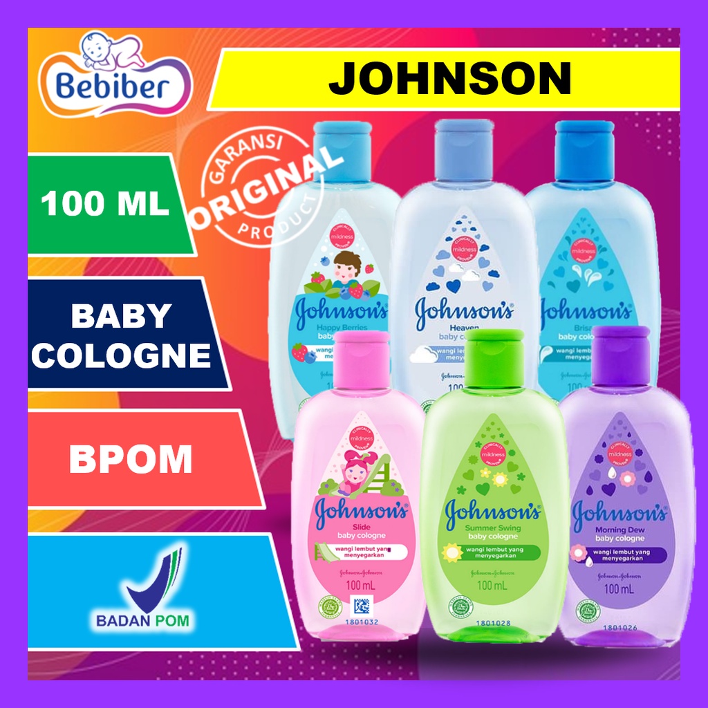 Jual JOHNSON'S BABY COLOGNE MINYAK WANGI BAYI 100ML / JHONSON