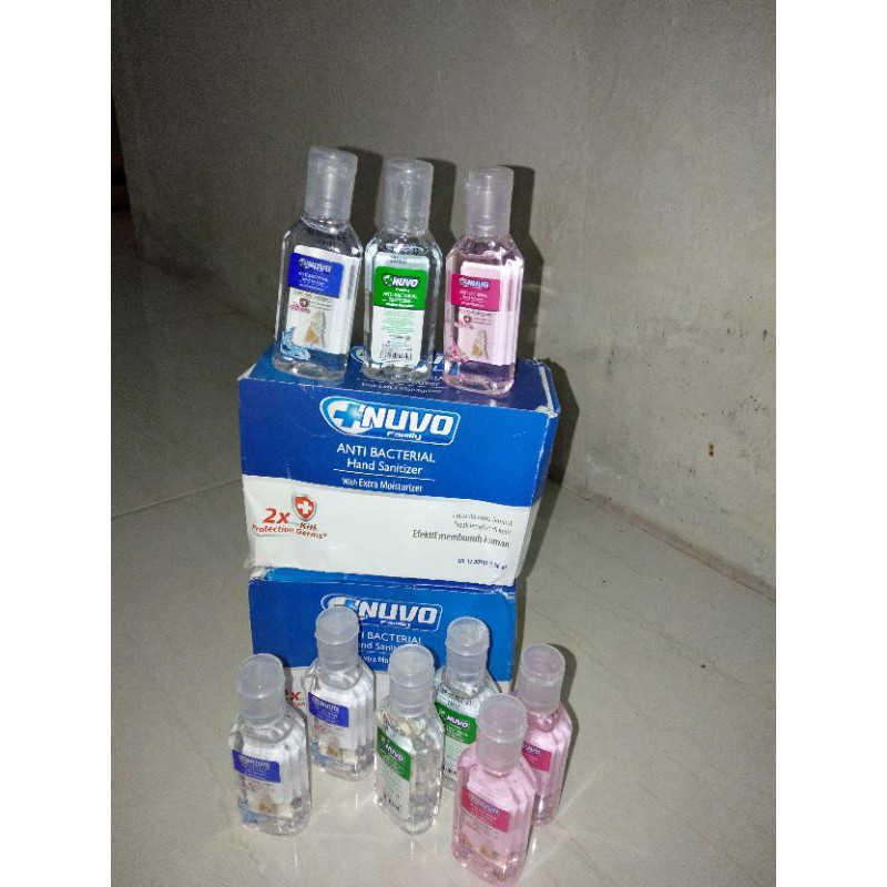 Nuvo hand sanitizer