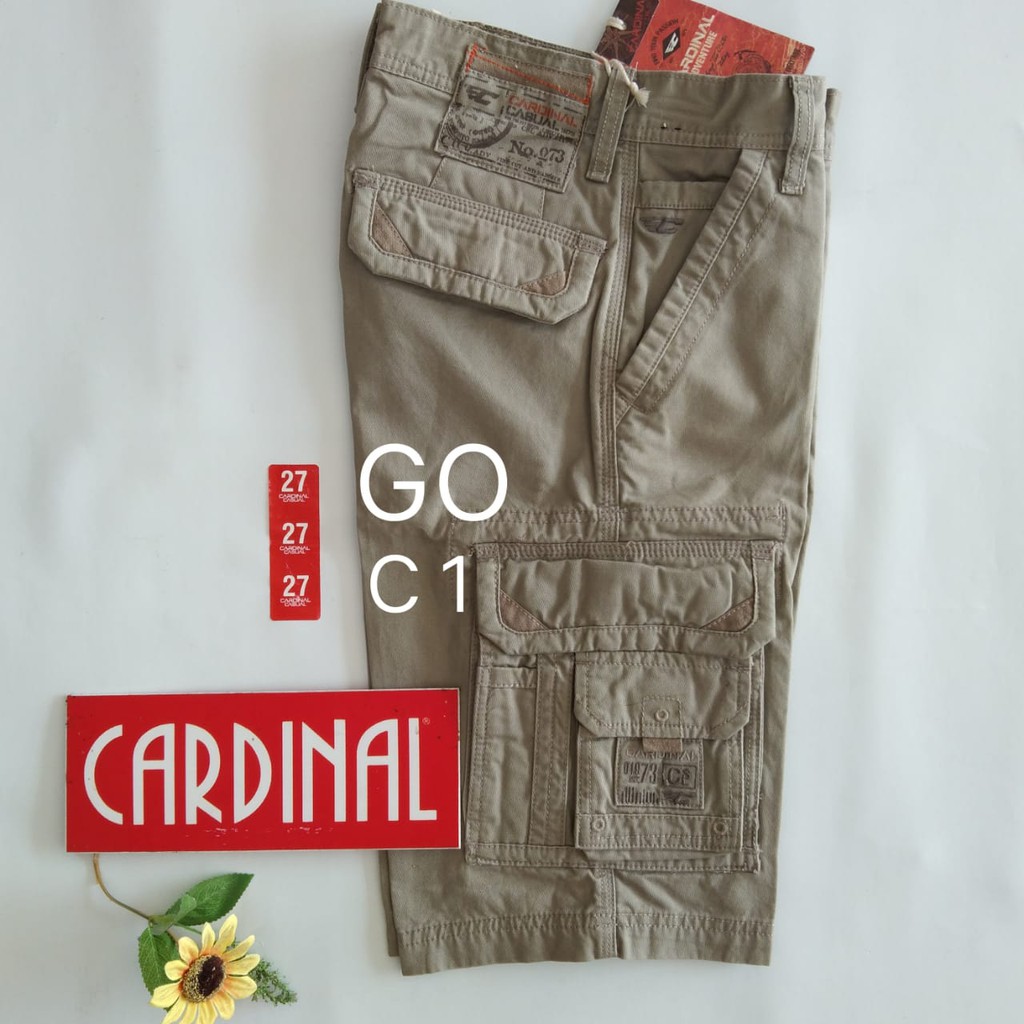 gof 27-28 KPL CARDINAL KEMPOL CASUAL Celana Pendek Cowok Celana Kempol Fashion Pria Brand Kekinian