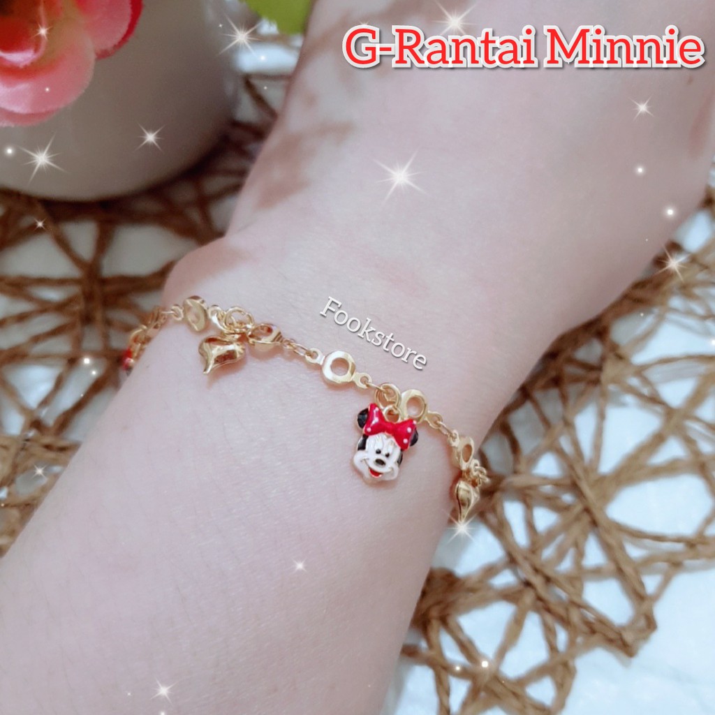 COD GELANG RANTAI KITTY XUPING GOLD bisa buat anak dan dewasa